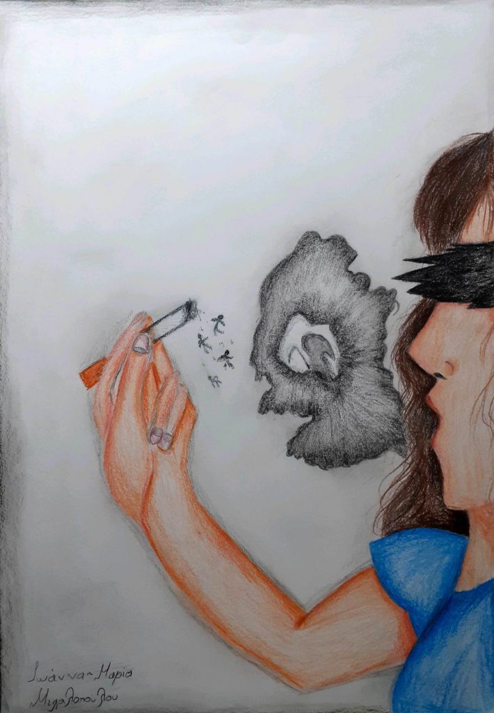 Οι μαθητές ζωγραφίζουν για μια Ζωή χωρίς κάπνισμα