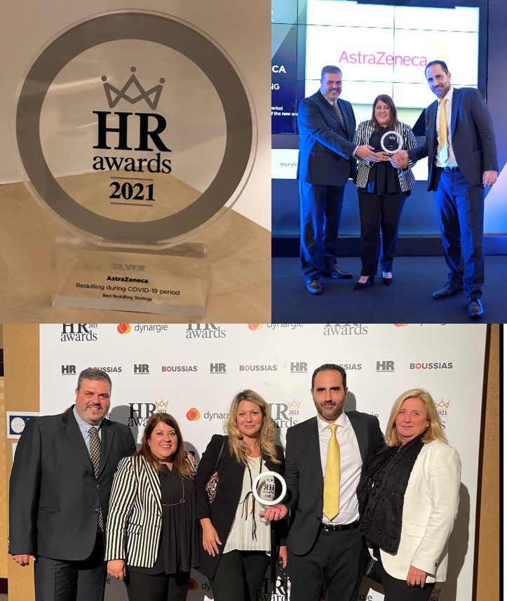 Βραβείο «Silver» για την AstraZeneca στα HR Awards 2021