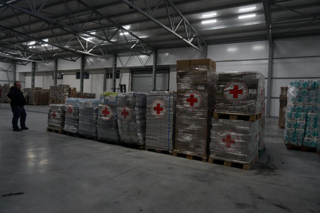 Ο ΕΕΣ παρέδωσε 40 τόνους ανθρωπιστικής βοήθειας στην Ουκρανία