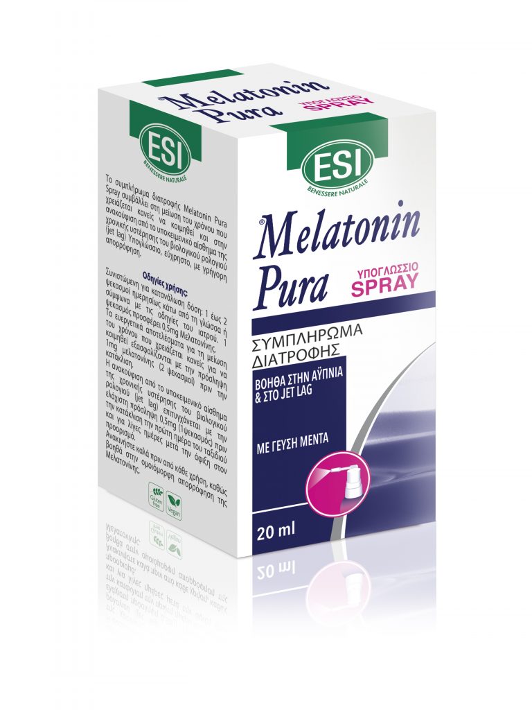 Melatonin Pura Spray: Νέο συμπλήρωμα διατροφής που συμβάλει αποτελεσματικά στην ρύθμιση του ύπνου