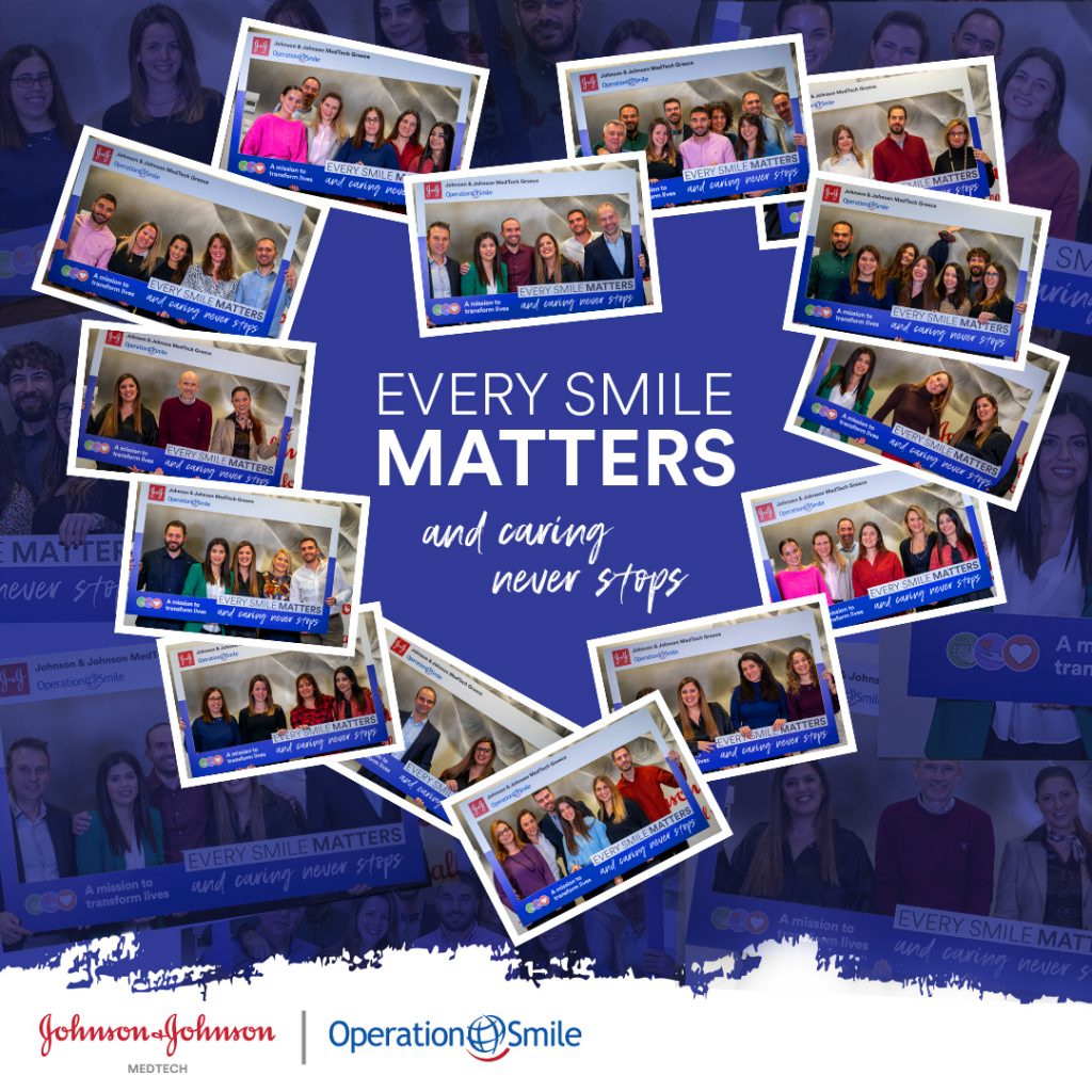 Η Johnson & Johnson MedTech Ελλάδας στηρίζει το Operation Smile