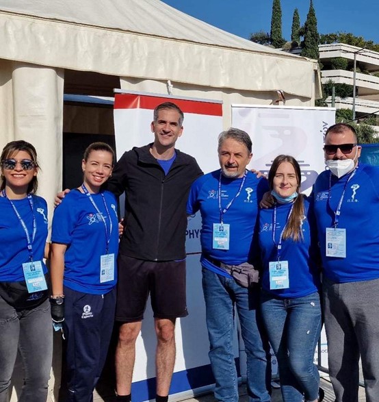 Οι εμπειρίες των φυσικοθεραπευτών από την εθελοντική υποστήριξη που παρείχαν στους συμμετέχοντες στον Μαραθώνιο της Αθήνας