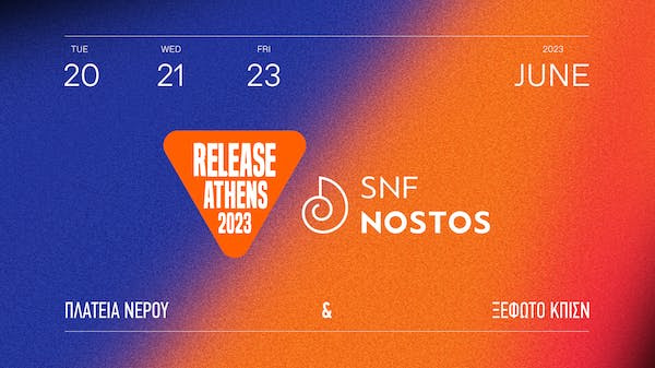 ΙΣΝ | Release Athens x SNF Nostos / SIOUXSIE (Πλατεία Νερού) & INTERPOL (Ξέφωτο ΚΠΙΣΝ) headliners στις 23 Ιουνίου 2023