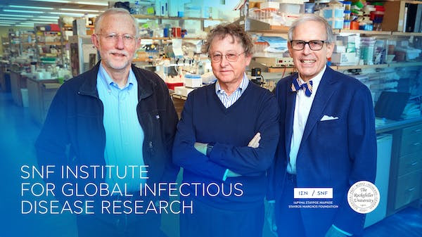 Ιδρύεται το Stavros Niarchos Foundation (SNF) Institute for Global Infectious Disease Research στο Πανεπιστήμιο Rockefeller