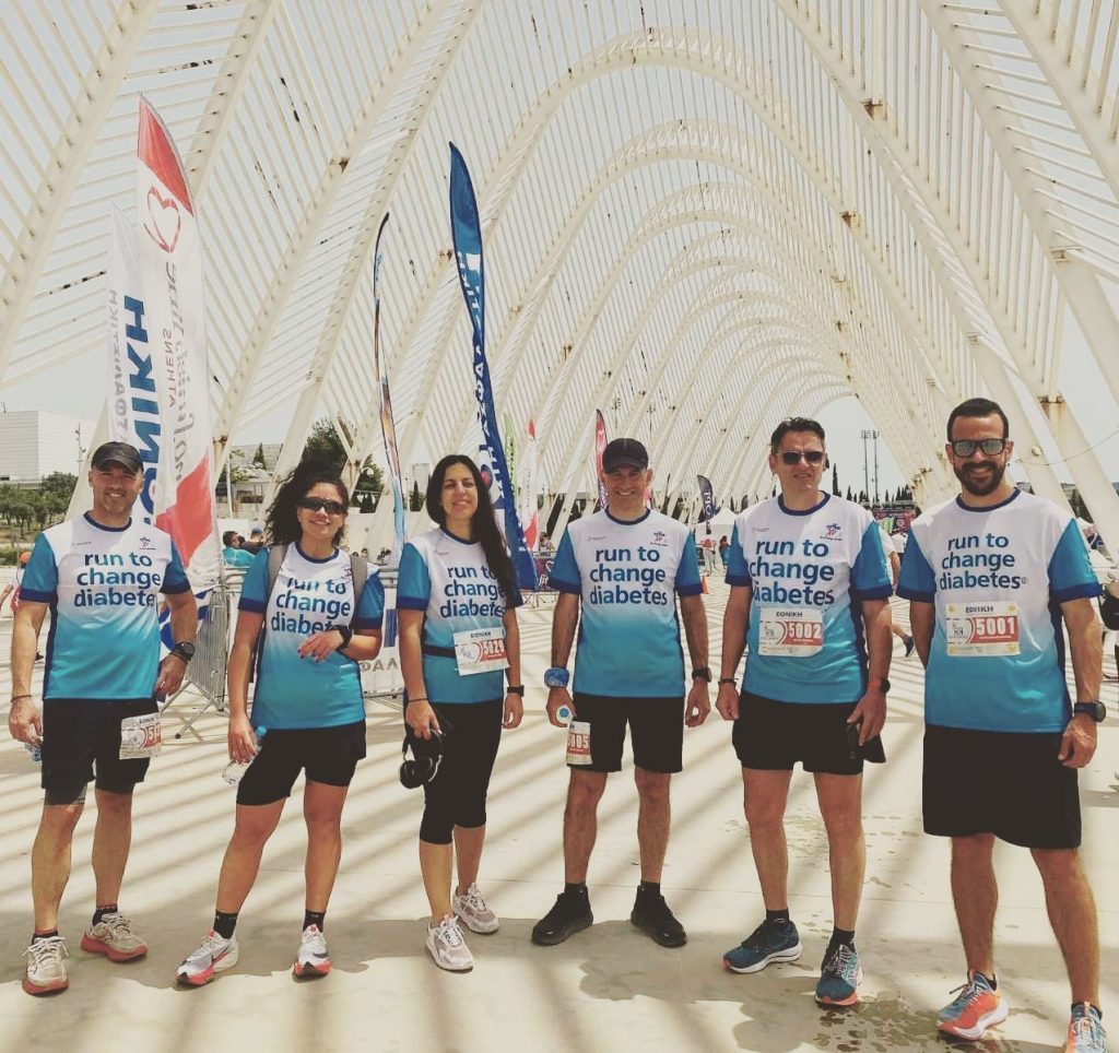 Η ομάδα «Τρέχουμε για να αλλάξουμε το Διαβήτη / Run to Change Diabetes» της Novo Nordisk Hellas συμμετείχε στο “No Finish Line Athens 2023”.