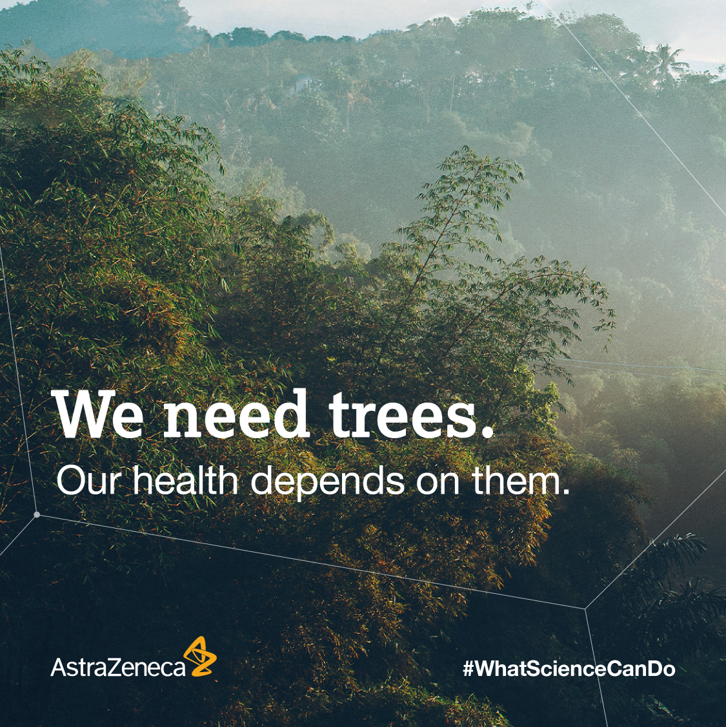 Η AstraZeneca ανακοινώνει επένδυση 400 εκατομμυρίων δολαρίων στην αναδάσωση και τη βιοποικιλότητα